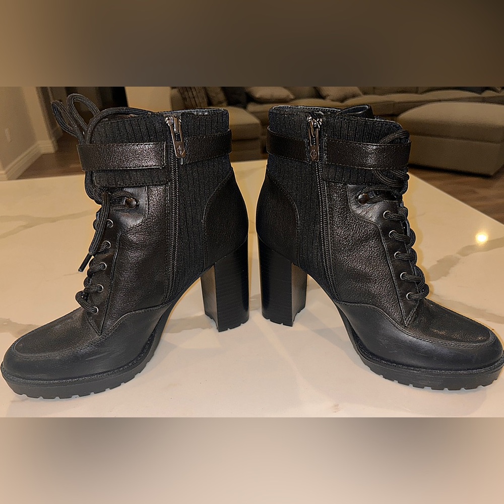 ANTONIO MELANI Super cute black high heel boots! Size 9 - Brand new without box